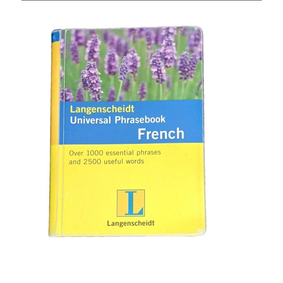 Langenscheidt Universal Phrasebook French 1000 Phrases & 2500 Useful Words - Picture 1 of 6